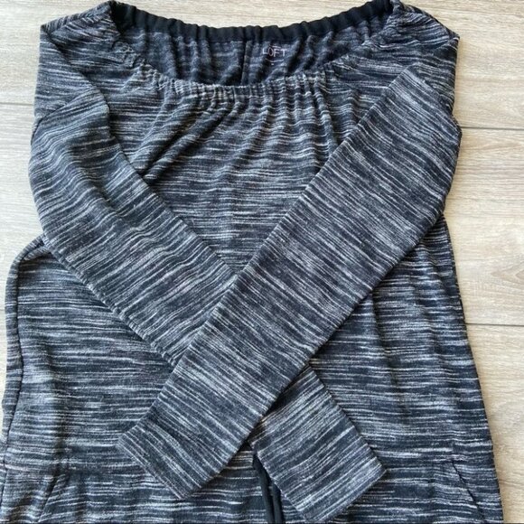 Loft Space Dye Scoop Neck Casual Dress Waist  Tie - Picture 9 of 15